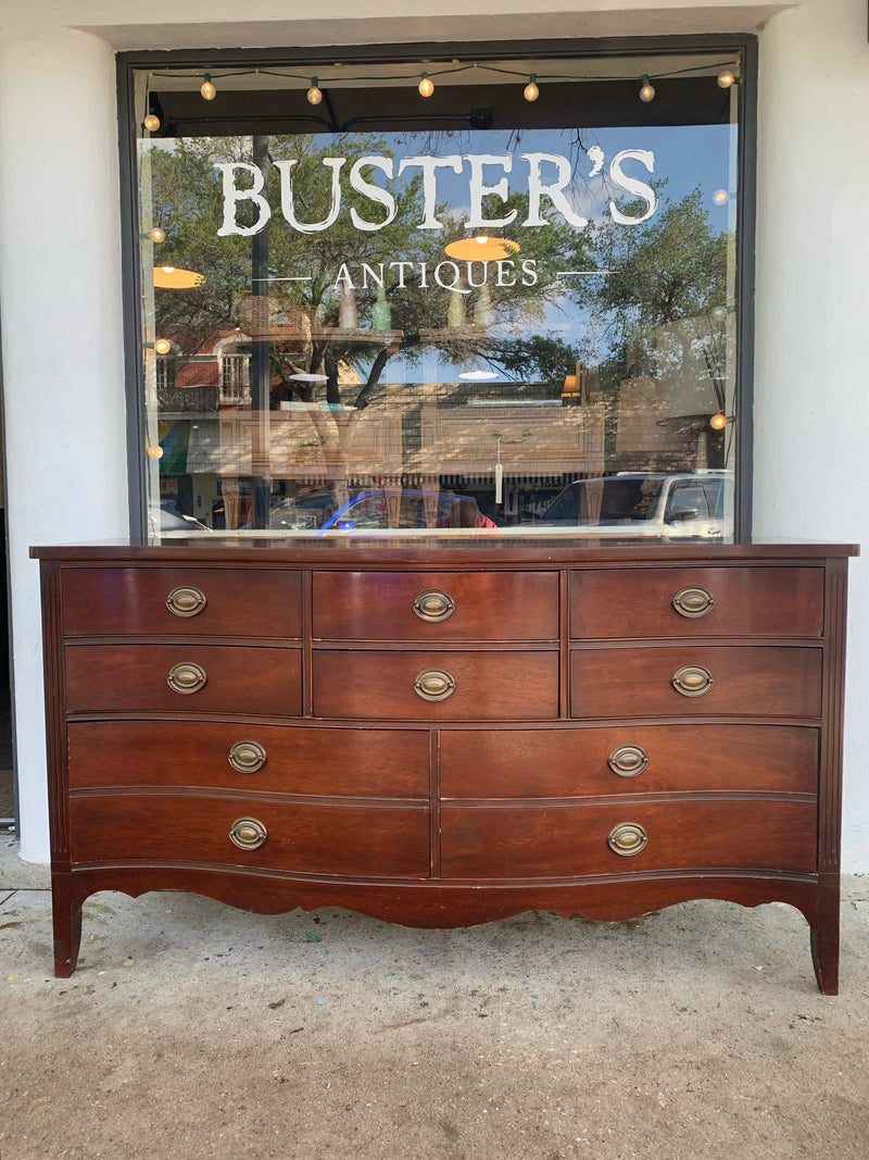 Dixie Dresser with Bow Front
