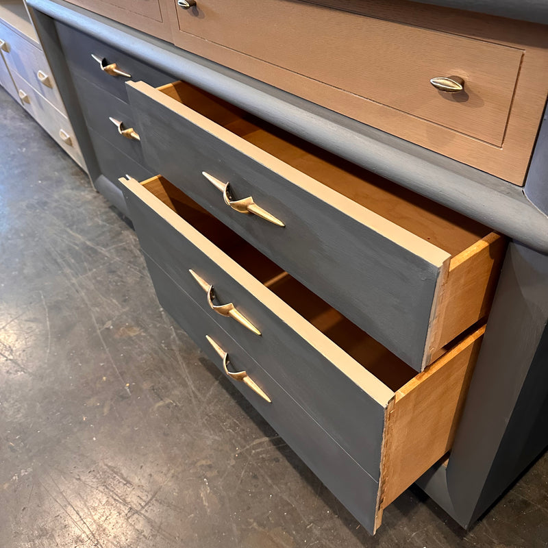 Mid Mod 6 Drawer Dresser by Mengel Furniture