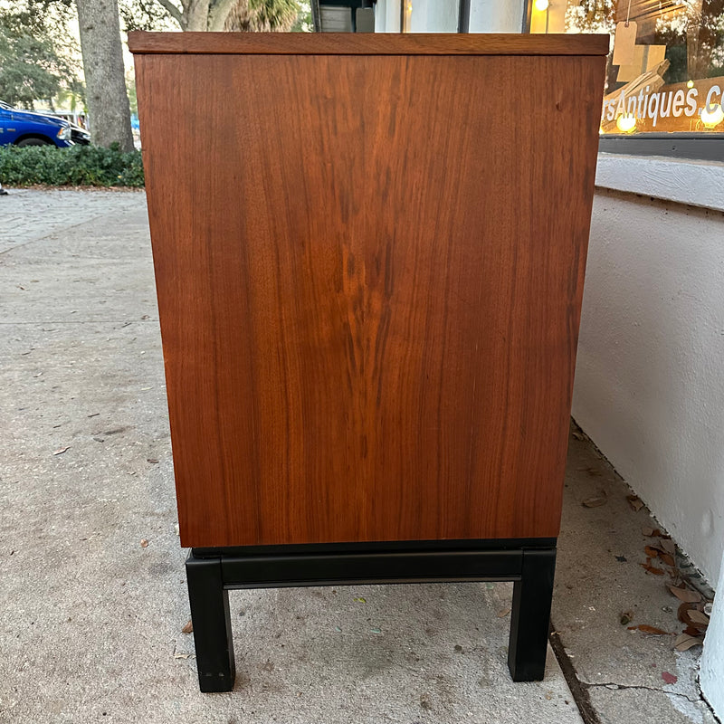 Mid Century Modern Walnut Long Dresser by Dixie