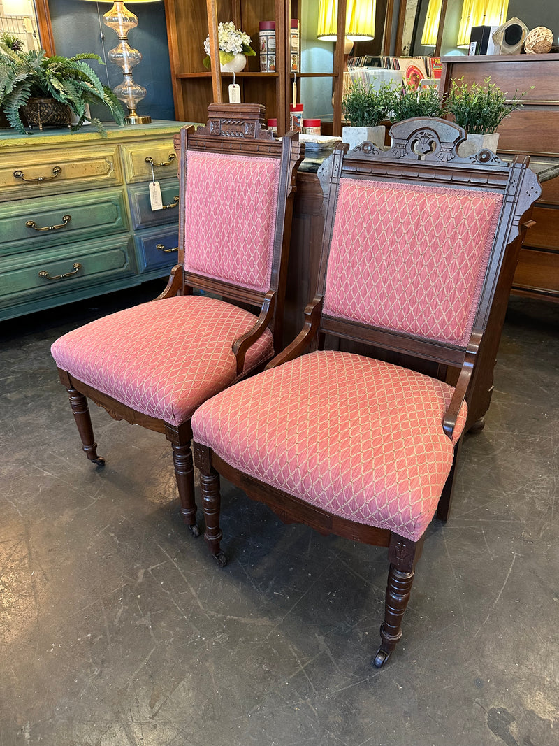 Two Victorian Side Chairs