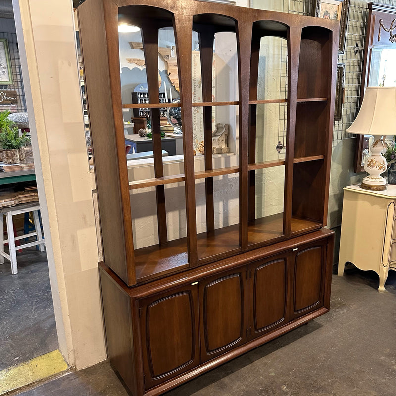 MCM Walnut Room Divider, Emphasis Collection by Broyhill Furniture
