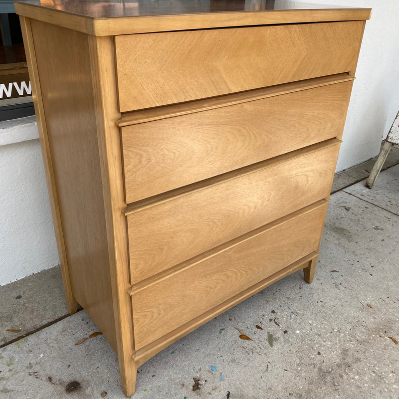 Four Drawer Mid Century Chest by Kroehler Furniture