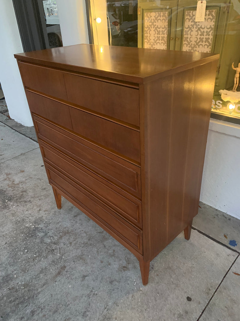 Classic Mid Century Tall Chest