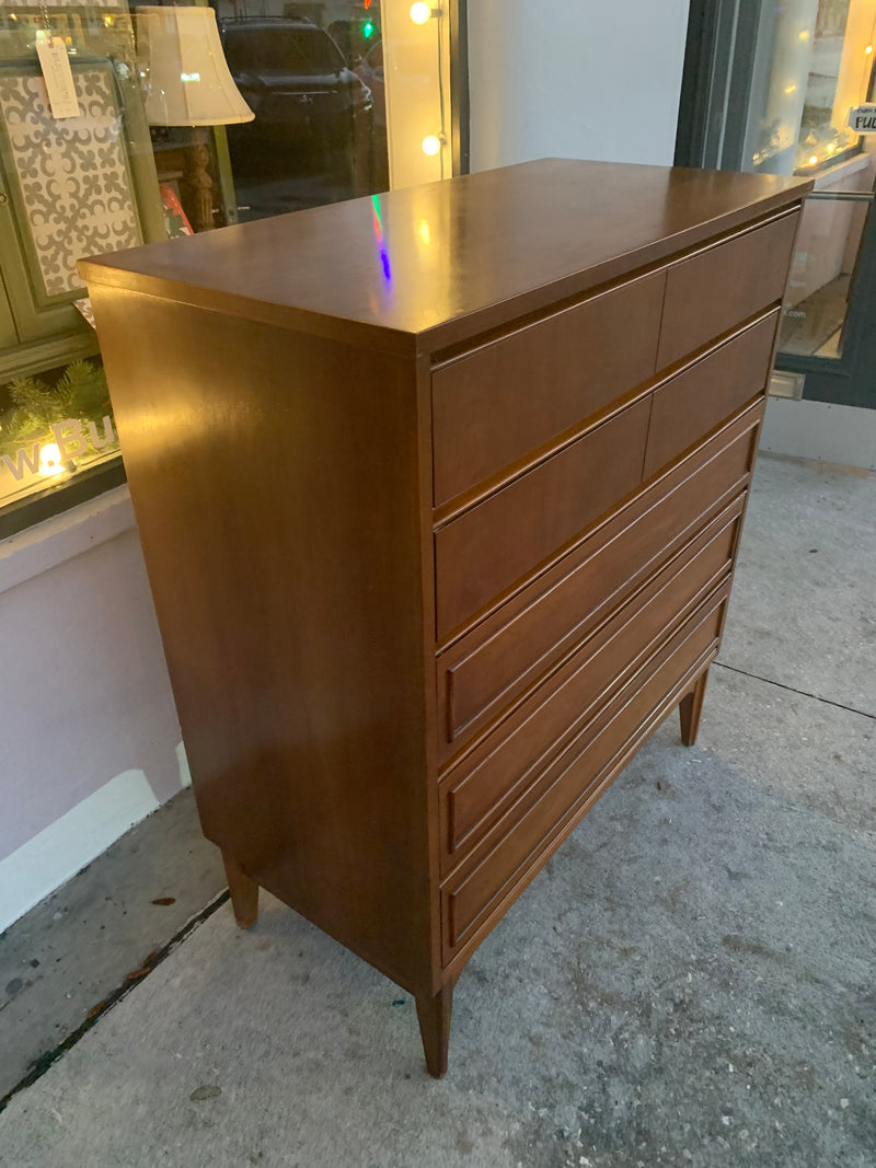 Classic Mid Century Tall Chest