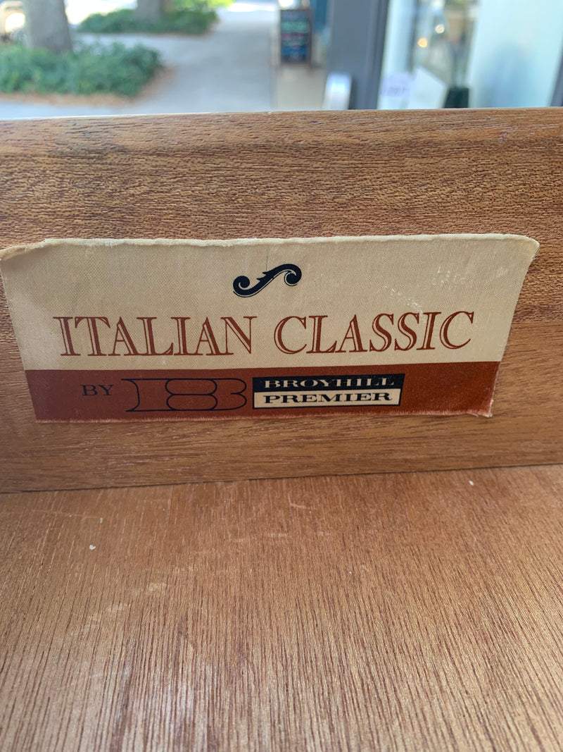 Vintage “Italian Classic” Gentleman’s Chest By Broyhill Premier