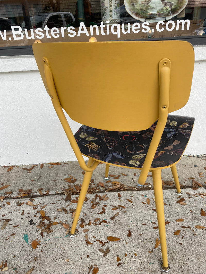 Schoolhouse Chair with Butterflies