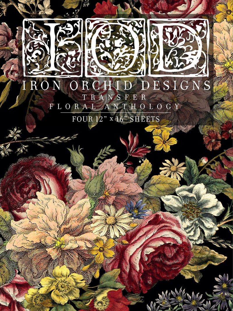 Floral Anthology IOD Transfer